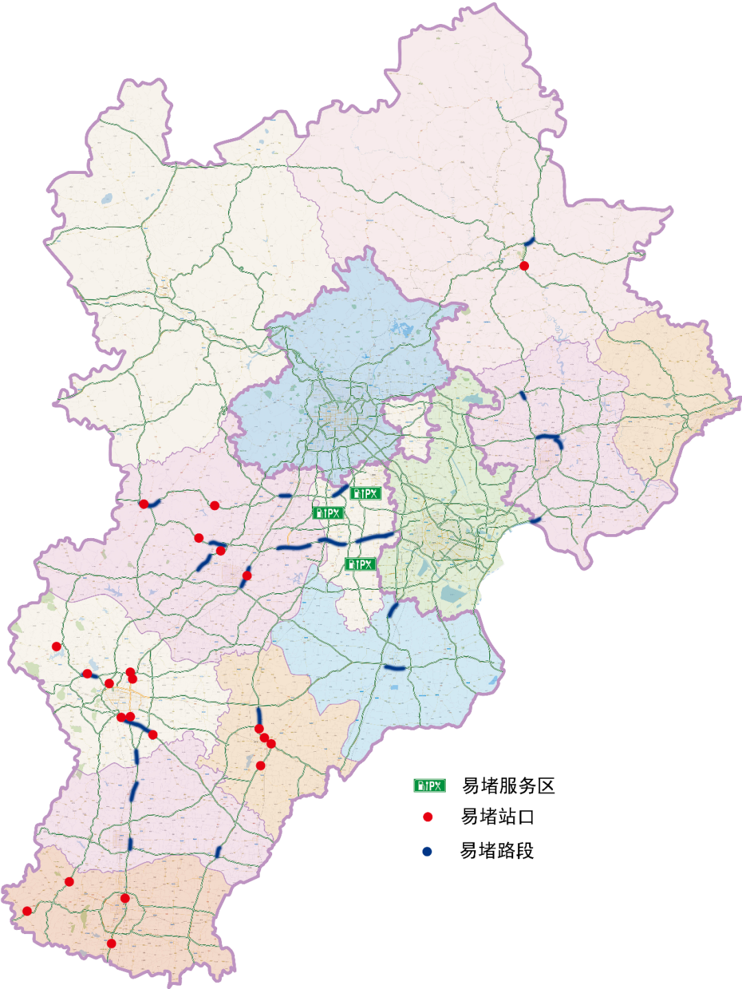 _出行提示_ 元旦假期河北高速交通流量預測 