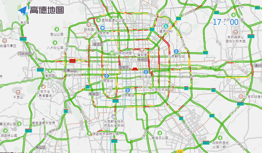 出行提示_周末大型活動(dòng)交通預(yù)測_工作日早晚高峰交通壓力